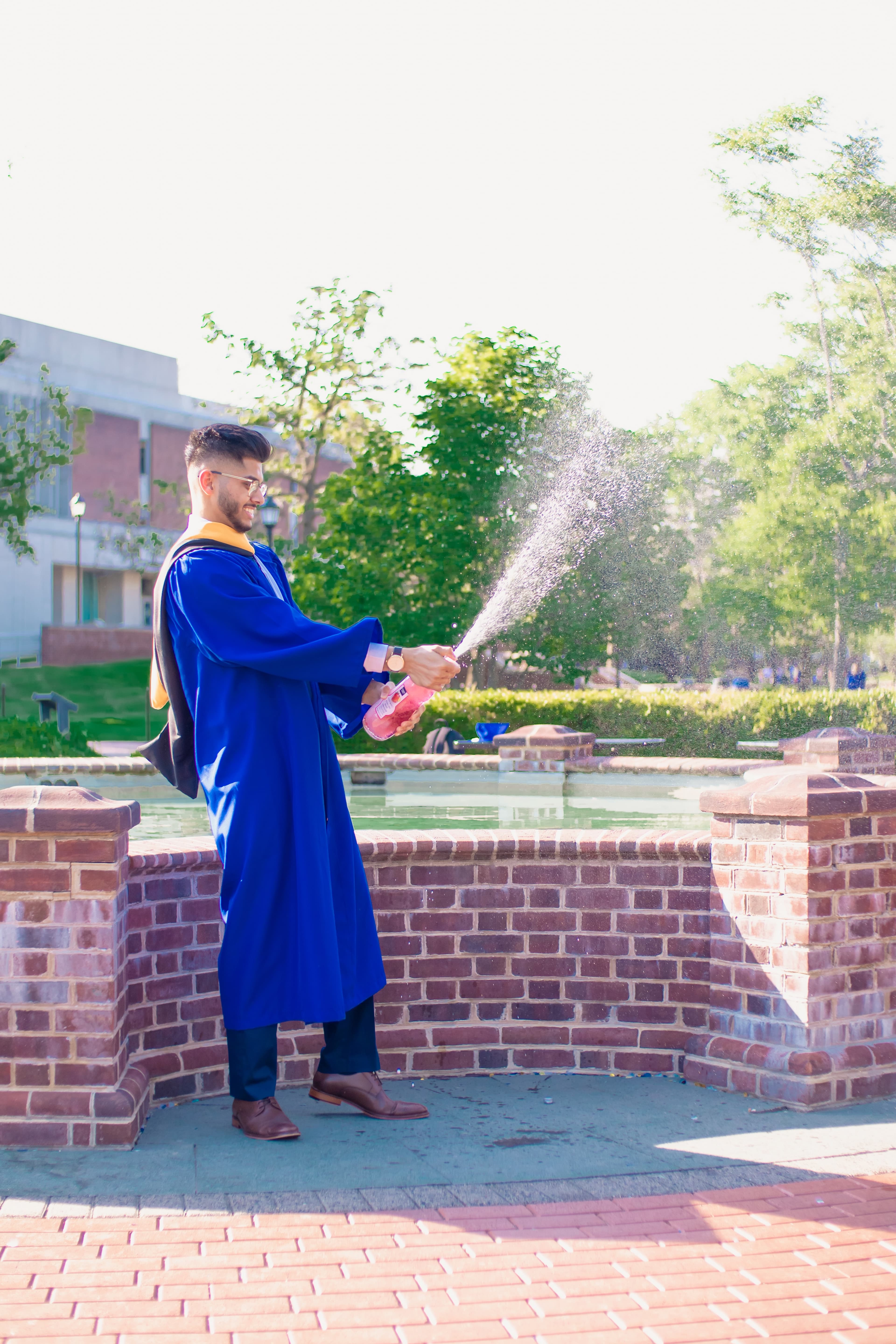 Celebrating graduation